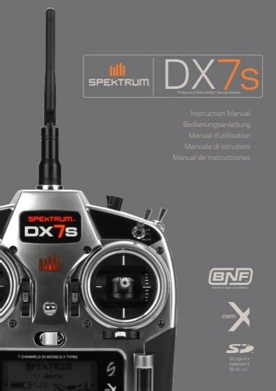 spektrum dx7 timer manual